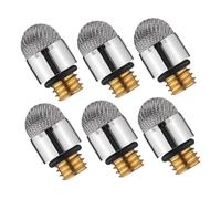 TOYZFRIENDY 6pcs Replacement Conductive Stylus Pen Tips Fit for Capacitive Touch Screen Pens Durable Mesh Fiber Nibs for Precision Writing and Drawing