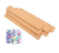TOYZFRIENDY 6pcs Self Adhesive Felt Board Strips for Wall Small Bulletin Board Strips Multi Function for Home Office Classroom Photo Display and Message Organization
