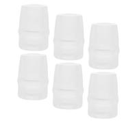 TOYZFRIENDY 6pcs Silicone Bite Valve Replacement for Hydration Bladder Nozzles Ergonomic Soft Mouthpieces for Outdoor Sports Water Bottles and Reusable Hydration Reservoir Accessories for