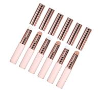 TOYZFRIENDY 6pcs Silicone Lip Brush with Caps for Women Makeup Tools Portable Mini Lipstick Applicator for Travel Use Flexible Brush for Lipstick Gloss Balm and Seamless Color Blending