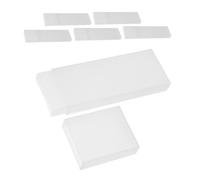 TOYZFRIENDY 6pcs Tongue Scraper Storage Box Plastic Organizer Case for Travel Compact Tongue Cleaner Holder Protective Tool Box for Adults Oral Care