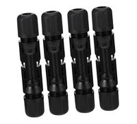 TOYZFRIENDY 8 Pcs Solar Panel Cable Adapters Photovoltaic Wire Connectors Male Female Connectors for Reliable Solar System Assembly