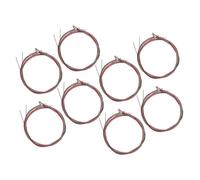 TOYZFRIENDY 8 Sets Colorful Guitar Strings Replacement Kit Acoustic Steel String for Crafting Maintenance
