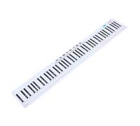 TOYZFRIENDY 88 Key Piano Keyboard Practice Chart Pvc Waterproof Hand-rolled Aid for Students and Children for Piano Practice and Teacher Teaching