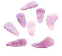 TOYZFRIENDY 8pcs Guzheng Finger Picks Synthetic Fibre String Instrument Picks Professional Curve Shape Nail Protectors for Adult Performance