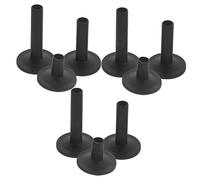 TOYZFRIENDY 9pcs Plastic Cymbal Sleeves Drum Accessories Kit Lightweight Rust Flanged Cymbal Stand Sleeves for Percussion Parts Suitable for Drum and Electronic