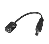 TOYZFRIENDY 9V Guitar Effector Power Supply Cable with Tinned Copper and Rubber for Stable Power Supply and Enhanced Performance, for Effects Pedals during Traveling and Performing