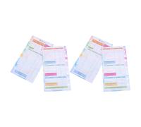 TOYZFRIENDY A6 Budget Planner Refills 14 Sheets Loose-leaf Notebook Paper 6-hole Personal Monthly Weekly Expense Tracker Inserts for Binder Organiser