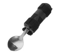 TOYZFRIENDY Adaptive Spoon with Skid Handle for Elderly and Disabled Eating Utensil for Hand Tremors Portable Adaptive Utensil for Hand Spasms and Grip Loss