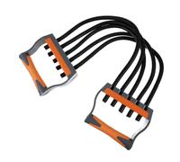 TOYZFRIENDY Adjustable Chest Expander with Anti-skid Handles for Muscle Training Home Fitness Equipment Easy Strength Level and Multi-exercise Resistance Bands for Chest Back and Arm Workouts