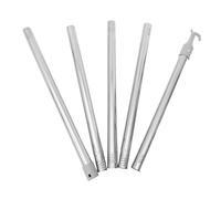 TOYZFRIENDY Adjustable Curtain Draw Rod for Blinds Extendable Push Pull Wand with Ergonomic Grip Lightweight Modular Window Drapery Pole for Cordless Roller Shades and Blinds Easy Installation
