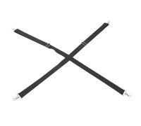 TOYZFRIENDY Adjustable Marching Snare Drum Strap with Ergonomic Shoulder Sling Wide Black Drum Belt for Military and Parade Performance Fits Snare