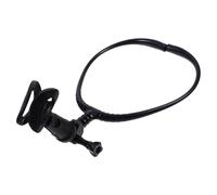 TOYZFRIENDY Adjustable Microphone Holder Neck Hanging Mic Rack for Singing Guitar Hosting Outdoor Live Streaming Reduces Noise Enhances Audio Quality for Performers