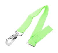 TOYZFRIENDY Adjustable Nylon Bucket Strap for Horse Feeders Wear-resistant Webbing with Metal Buckle Multipurpose Hanging Hay Feeder Strap for Stalls Pastures and Trailers Green