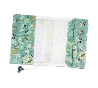 TOYZFRIENDY Adjustable Vintage Style Cloth Book Cover Protector Washable Decorative Book Sleeve for Notebooks and Paperbacks Enhancing Reading Experience