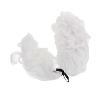 TOYZFRIENDY Adjustable White Judge Cosplay Wig for Men Lawyer Costume Hairpiece for Courtroom Role Play Long Style for Costume Parties Stage Performances Halloween and Themed Events