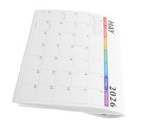 TOYZFRIENDY Aesthetic Magnetic Calendar for Refrigerator Planner with Secure Magnets Clear Graphics and Extended Monthly Schedule for Kitchen Organization