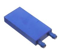 TOYZFRIENDY Aluminum Alloy CPU Water Cooling Block Side Outlet Efficient Heat Sink System Compatible with Multiple Processors for Gaming and High Performance