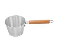 TOYZFRIENDY Aluminum Small Sauce Pan 15.5CM Long Handle, Thickened Mini Milk Boiler Pot, Versatile Butter Warmer and Cooking Pot for Kitchen Use