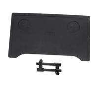 TOYZFRIENDY Anti-Fall Thickened Plastic Wheelchair Tray with Cup Groove and Fasteners Lap Desk for Elderly Dining Reading and Writing