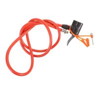 TOYZFRIENDY Anti-Freeze Inflator Hose with Metal Head Reusable Bike Pump Hose Compatible with Presta Valves Weather-Resistant Bicycle Inflation Tool for All-Season Cycling