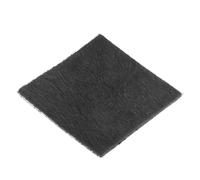 TOYZFRIENDY Anti-slip Cowhide Archery Pad Square Arrow Rest Felt Pad for Traditional Recurve and Compound Bows Black Silent Plate Enhancing Precision and Performance for Outdoor Hunting