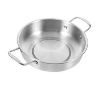 TOYZFRIENDY Anti-Spill Pan Ramen Noodles Soup Pots Seafood Pot Microwave Korean Kitchenware Silver 201 Stainless Steel