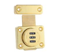 TOYZFRIENDY Anti-Theft Cabinet Password Lock Keyless Combination Latch for Wardrobes Fit Security Lock with Easy No-Drill Installation for Enhanced Privacy and Protection