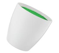 TOYZFRIENDY Artificial Flowerpot with Flocking Foam Surface Small Plastic Plant Container for DIY Flower Arrangements Water Absorbent Planter for Indoor Garden Decoration for Home Balcony