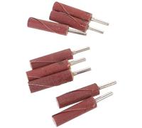 TOYZFRIENDY Assorted Grit Flap Wheel Sanding Drum for Rotary Tools Shank High Wear-resistant Emery Abrasive Polishing Kit