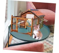 TOYZFRIENDY Automatic Hanging Pet Water Dispenser Large Capacity Cage Waterer for Cats and Small Dogs Bite-resistant Design Easy to Clean and Use Prevents Spills and Ensures Fresh Drinking
