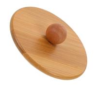 TOYZFRIENDY Bamboo Wine Glass Cover Topper for Aroma Retention and Dust Protection Reusable Drink Lid for Wine Whiskey Cocktails Outdoor Friendly Dinnerware Accessory