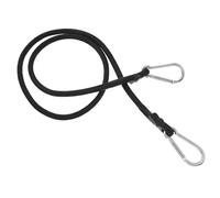 TOYZFRIENDY Bike Luggage Strap Cords Cam Buckle Tie down Straps Elastic Webbing Buckle Adjustable Carabiner Bungee Cord Rope Hook Fastening Lashing Outdoor Cam Black