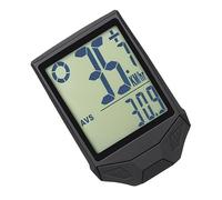 TOYZFRIENDY Bike Speedometer with LCD Display Luminous Night Vision Detachable Wireless Odometer for Cycling Lightweight Compact Design for All-weather Use