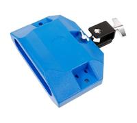TOYZFRIENDY Blue Cowbell Drum Musical Instrument Part for Beginners and Professionals, Made of Plastic and Stainless Steel with Smooth Surface and Excellent Sound Quality, for Drumset