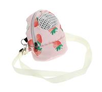 TOYZFRIENDY Breathable Canvas Pet Sling Bag Small Animal Travel Carrier for Hamsters Chinchillas Sugar Gliders Detachable Comfortable Shoulder Tote for Outdoor Hiking Shopping