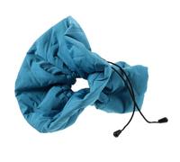 TOYZFRIENDY Breathable Cat Collar Soft Adjustable Neck Cone for Post Surgery Healing Comfortable Lightweight Cat Neckwear for Home Use Lake Blue