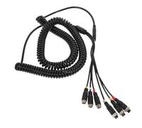 TOYZFRIENDY Car Driving Recorder Extension Cable with Aviation Head Connector Backup Camera Wire for Truck Trailer Reverse Mirror Dashcam Multi-cam Support Signal Loss Reduction