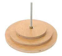 TOYZFRIENDY Cat Climbing Board Accessory Diy Wooden Cat Shelf Round Scratching Post Disc 7-16cm Sturdy Base Replacement Kitten Supply for Indoor