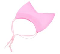 TOYZFRIENDY Cat Ear Bonnet Bath Hat with Easy Buckle Soft Shower Cap for Ear Protection During Grooming and Swimming Suitable for Cats and Dogs