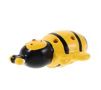 TOYZFRIENDY Ceramic Bee Shaped Ocarina Alto C Musical Instrument for Beginners Educational Chinese Wind Instrument Yellow