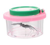 TOYZFRIENDY Convenient Magnifier Jar for Insect Observation Box with Transparent Plastic Design Portable Outdoor Critter Viewer Enhancing Visibility and Scientific Curiosity for Young