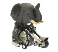 TOYZFRIENDY Creative Inertia Motorbike Model for Lightweight Plastic Animal Design Educational Motorcycle Plaything for Boys and Cognitive Development