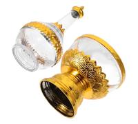 TOYZFRIENDY Cultural Blessings Water Supply Cup Drip Bottle for Ritual Water Dripping Transparent Buddhist Offering Bowl for Home and Temple Devotion
