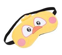 TOYZFRIENDY Cute Cartoon Sleeping Eye Mask Lightproof Soft Cover for Travel and Home Use with Elastic Strap for Teens and Adults Nap Comfort