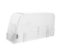TOYZFRIENDY Delicate Transparent Cigarette Showcase Display Case with Cover Wide Medium Cigarette Storage Box for Shops Easy to Clean Auto Display Organizer for Medicine Candy and Goods