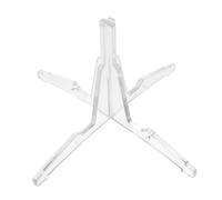 TOYZFRIENDY Detachable Four-legged Flute and Clarinet Stand Portable Holder with Scratch-resistant Plastic Support Stable Instrument Rest for Music Students and Performers