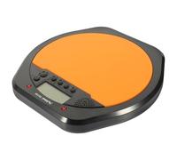 TOYZFRIENDY Digital Electronic Drummer Practice Pad with Built Metronome and Earphone Jack High-density Elastic Surface for Training LCD Display for Easy Reading for Beginner Drum Kit Players
