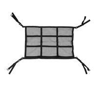 TOYZFRIENDY Double Car Ceiling Storage Bag Auto Cargo Net with Capacity Breathable Mesh Organizer for Vehicle Trunk and Roof Space Saving Car Roof Storage Pocket for Travel and Daily Use