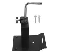 TOYZFRIENDY Drum Set Cowbell Stand Mounting Holder for Jazz and Drum Kit Bent Arm Cowbell Bracket Percussion Accessory Foot Pedal